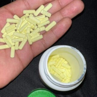 R039 pills yellow bars